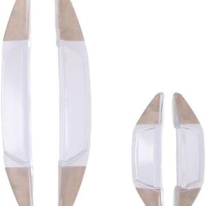 4 PCS Transparent Car Door Anti-Collision Strip, Auto Door Side Edge Protection Guard,Universal Door Protection Decorative Covers